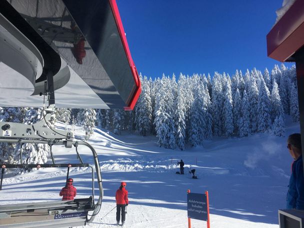 Skigebiet Balderschwang im Allgäu