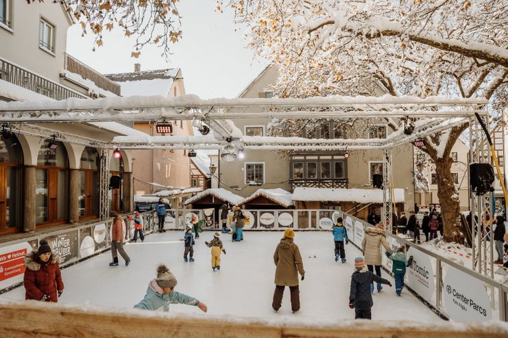 Eislaufbahn Leutkirch (Foto: Hannah Biecheler)