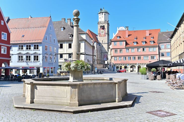 Web_Version-Memmingen Altstadt Marktplatz ©Stadt Memmingen, Alwin Zwibel