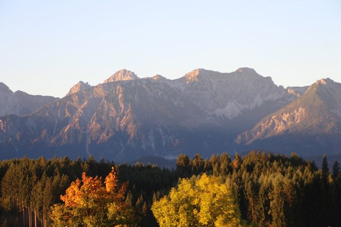 Stögerhof - Alpenblick nach Südwesten