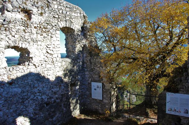 Die Burgruine Falkenstein - Deutschlands höchstgelegene Burgruine