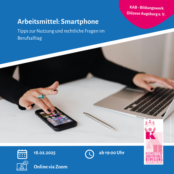 Arbeitsmittel Smartphone