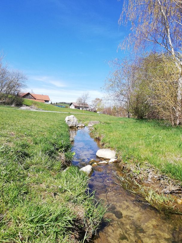 Von Wiggensbach über den barrierefreien Wasserweg nach Westenried