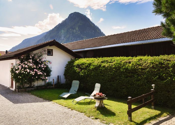 Außenansicht des Haus Brentenjochblick