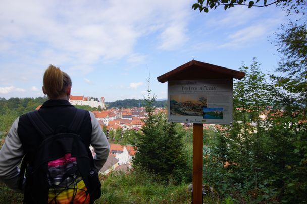 Der Lech in Füssen