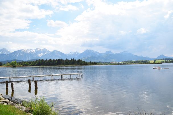 Hopfensee bei Füssen im Allgäu