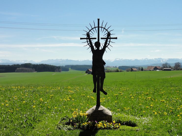 Blick am Kornhofer Bänkle