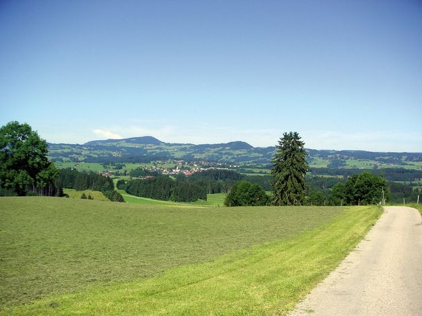 Auf unserer Tour genießen wir das Panorama.