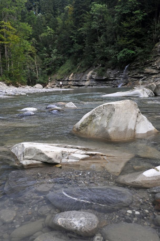 In Langenegg der Energie auf der Spur – Moore, Schluchten und ein wilder Fluss