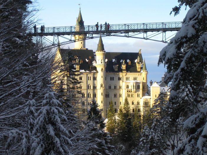 Schloss Neuschwanstein Winter