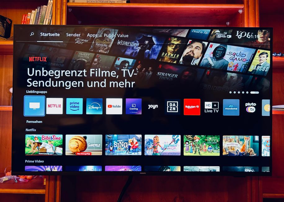 Smart TV für entspannte Filmabende!