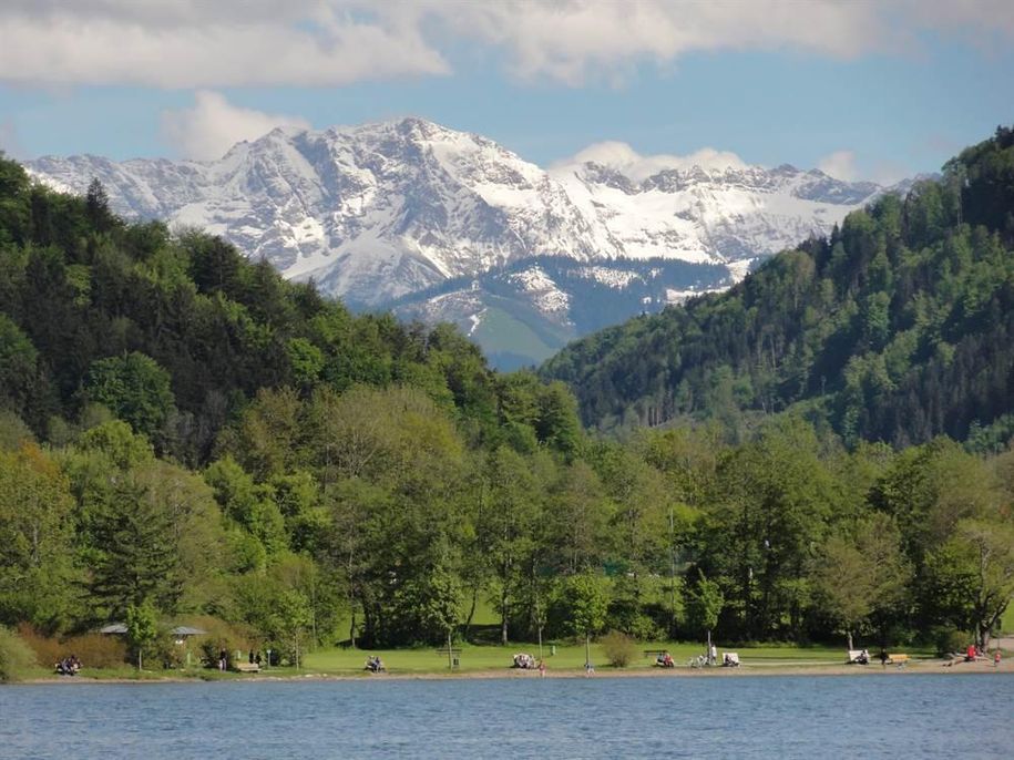 See und Berge vor der Haustüre