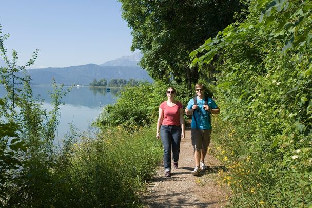 Wandern, Seeufer - Rieden am Forggensee