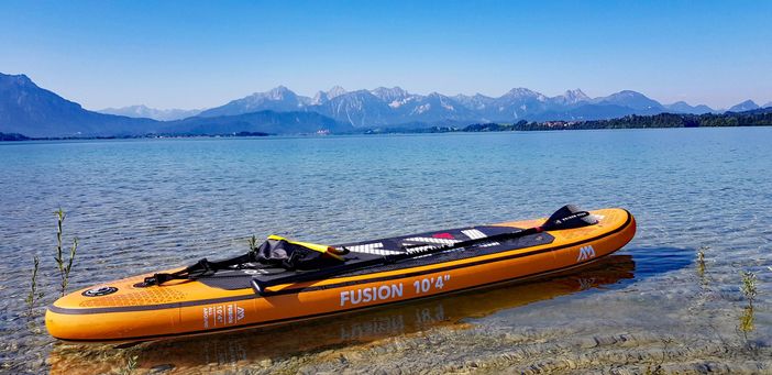 Stand-Up-Paddling-Forggensee