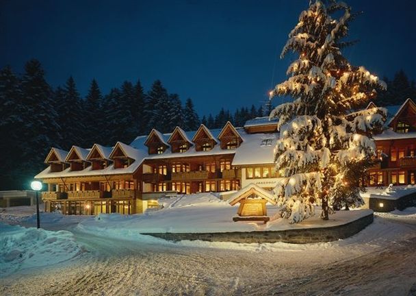 Das Berghotel Jägerhof im Schnee