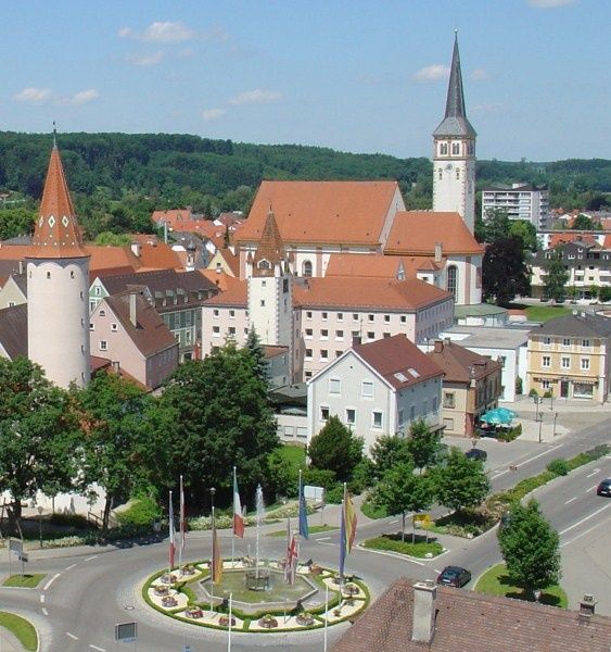 Europabrunnen in Mindelheim