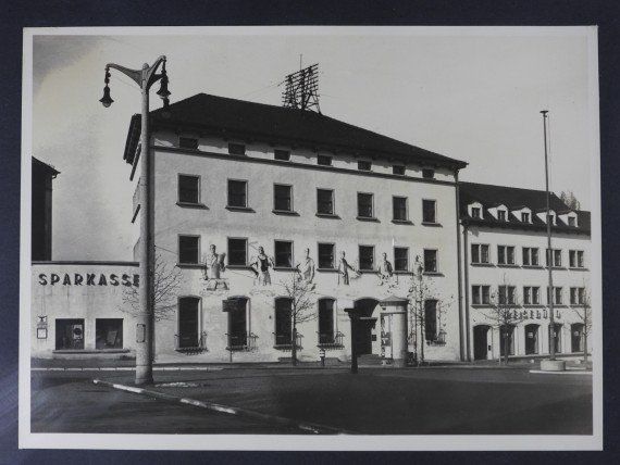 NSDAP-Parteizentrale Bezirk Kempten-Land in der Bahnhofstraße Kempten 1937 © Stadtarchiv Kempten