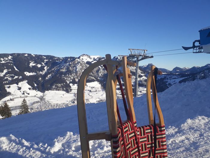 Rodeln an der Hornbahn Bad Hindelang