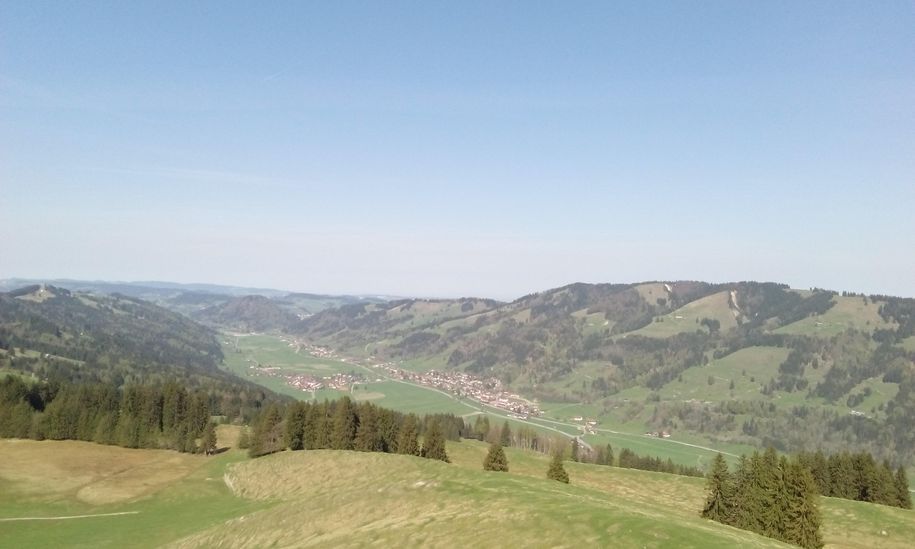 Blick nach Thalkirchdorf