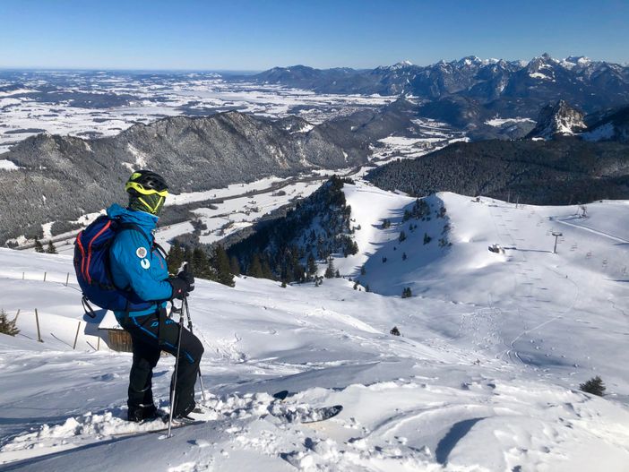 Skitouren und Skifahren