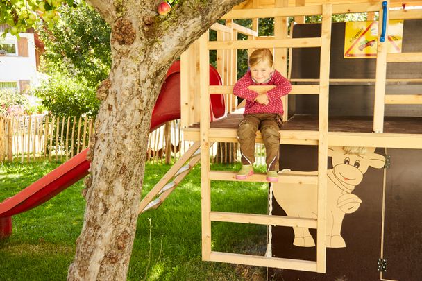 Toben auf dem Spielplatz