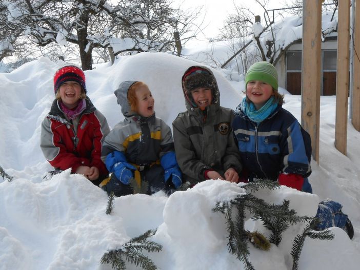 Schnee macht Spaß