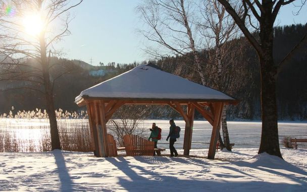 Klimapavillon am Weißensee Nordufer