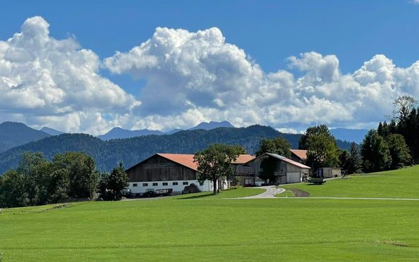 Lage Bauernhof Bayrhof Hopferau