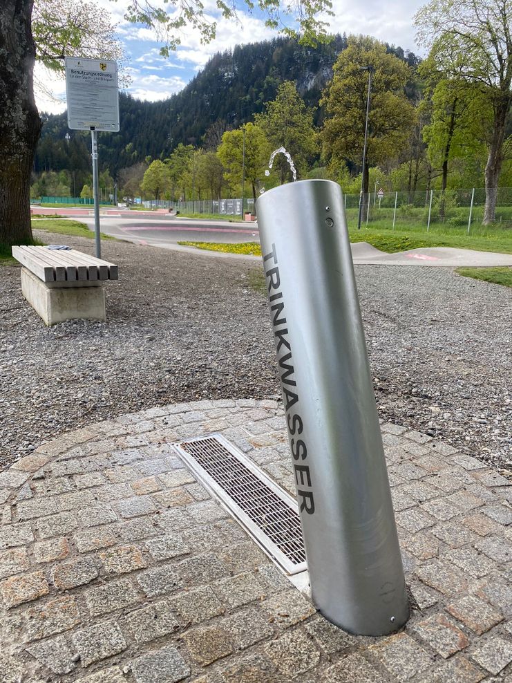 Trinkbrunnen am Skatepark