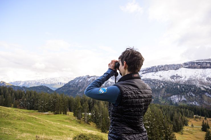 Rangerin Carina mit Weitblick