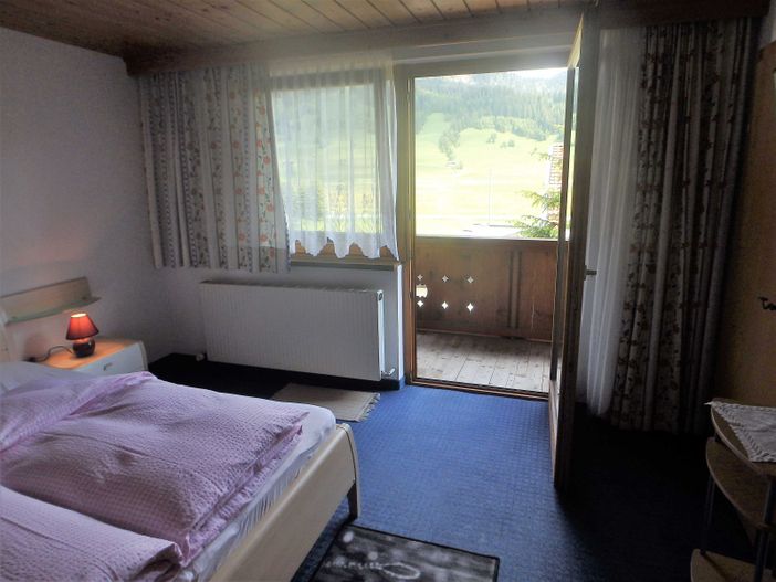 Doppelzimmer mit Nordbalkon