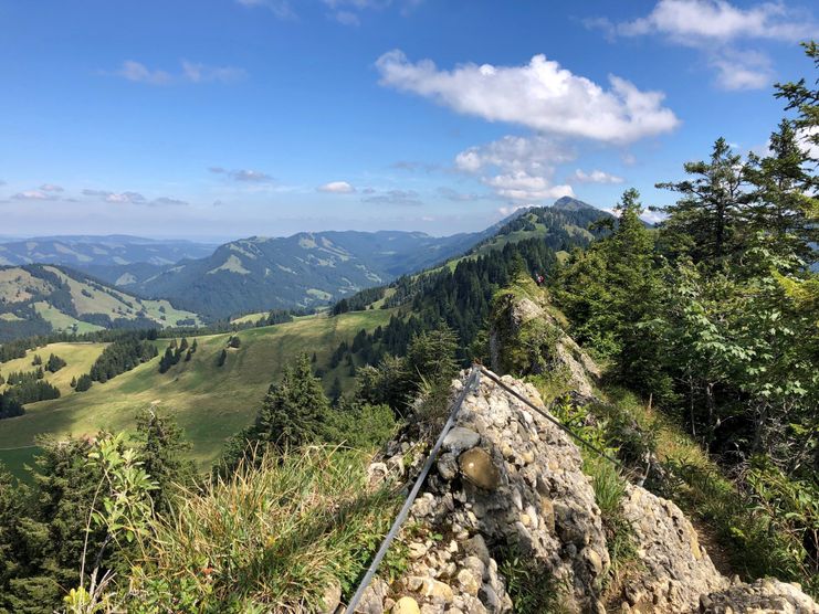 Wegpassage Hoch Häderich - Falkenköpfe