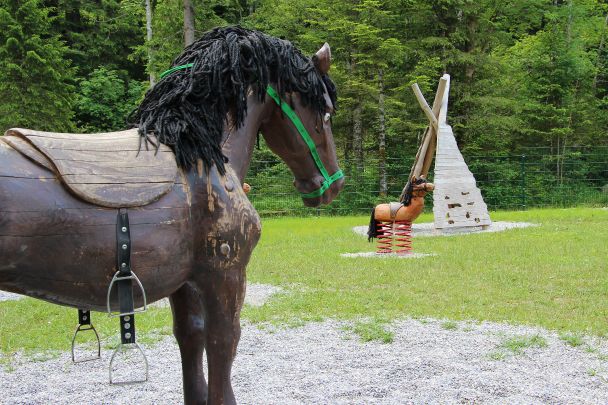 Indianerspielplatz im Vilstal