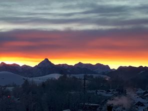 Zugspitze Sonnenuntergang