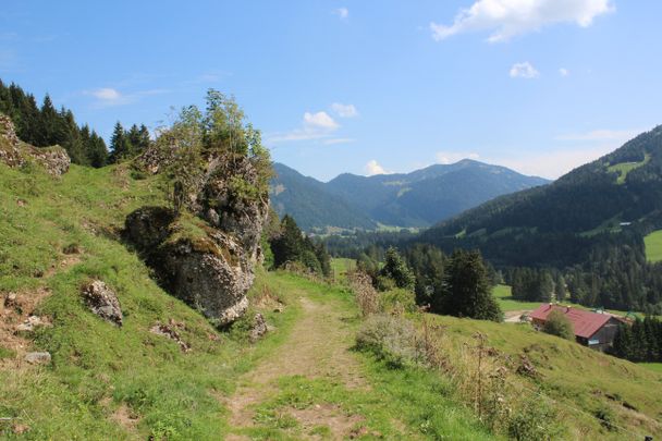 Rückweg ins Tal