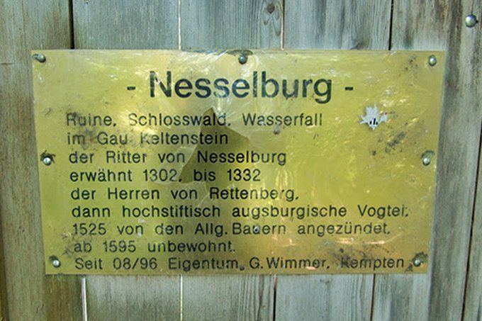 Burgruine Nesselburg