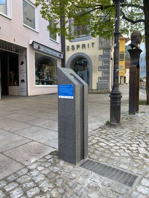 Trinkbrunnen in der Reichenstraße in Füssen