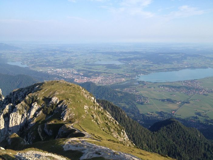 Bild auf Füssen