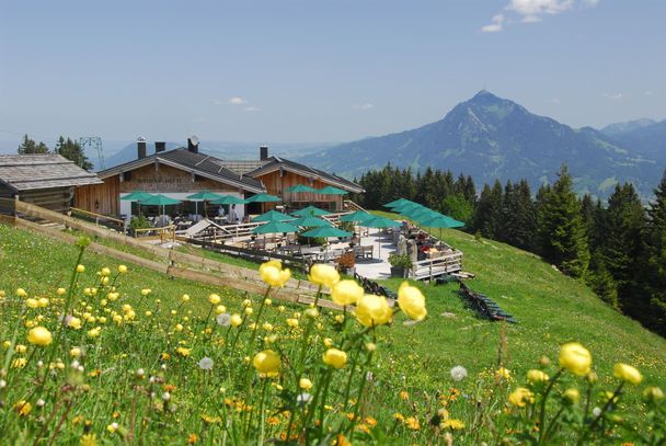 Weltcup-Hütte in Ofterschwang