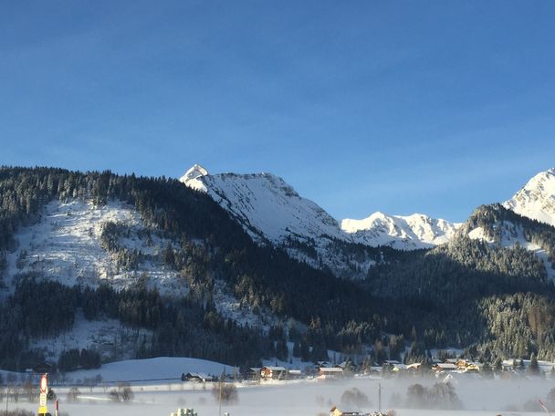 Blick vom Ortsteil Berg Richtung Gaishorn