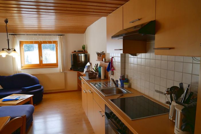 Ferienwohnung Alpennest Küche