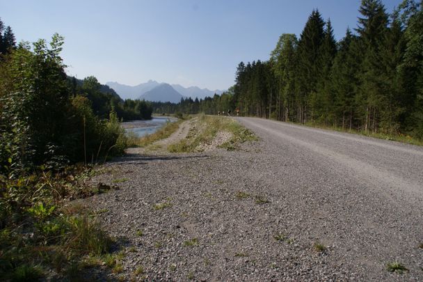 Illerdamm Richtung Rubi