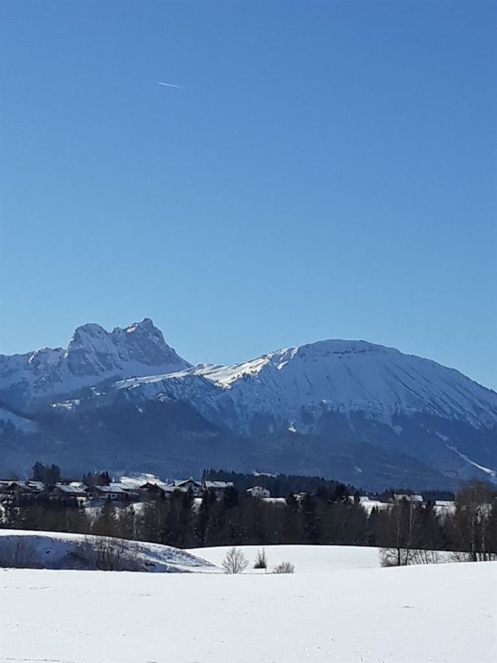 Aussicht im Winter, Beim Veit  Heimen