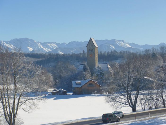 Kirche Stein Winter