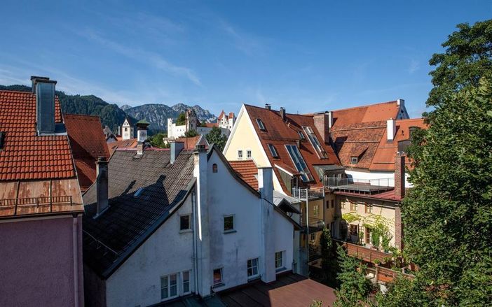 Blick von der Dachterrasse