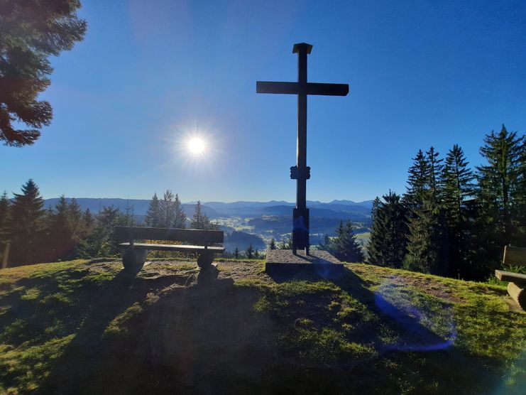 Iberger Kugel Kreuz Aussicht