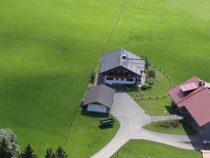 Unser Landhaus im Landeanflug von Robert