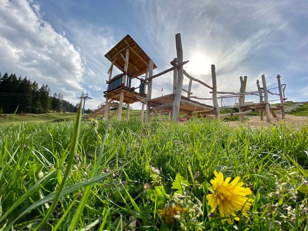 Spielplatz an der Weltcup-Hütte - Bergstation Ofterschwang