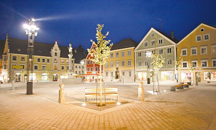 Marienplatz abends