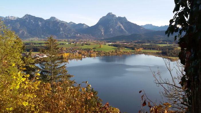 1047 Wanderung Burgruine Hopfen -Blick Hopfensee